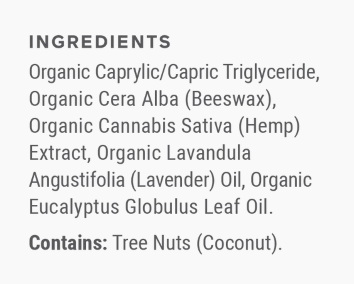 1000mg Organic CBD Salve