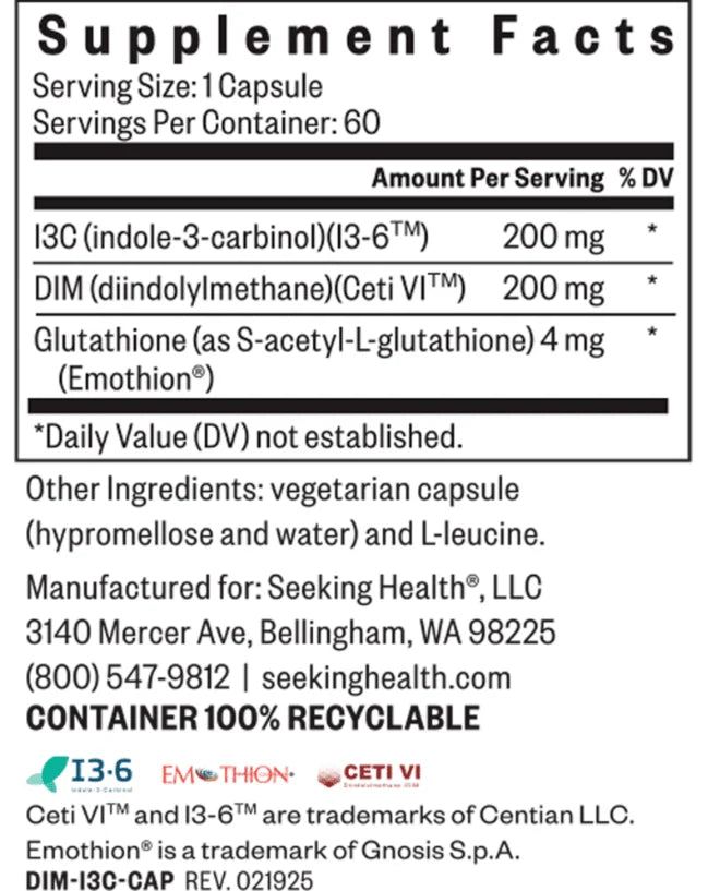 Dim + I3C + Glutothione